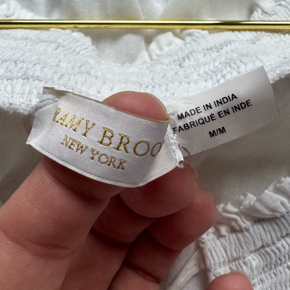 Ramy Brook Eyelet Lace Embroidered Dress - Picture 6 of 6